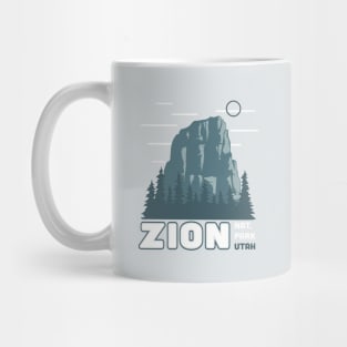 Zion National Park Design Mug